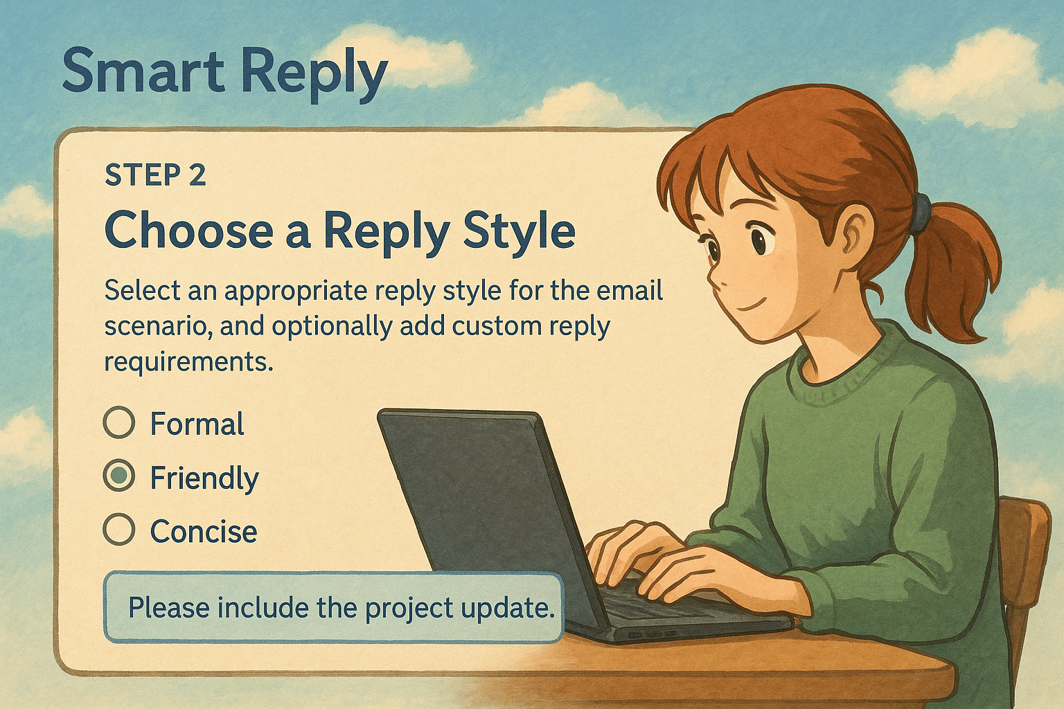 Choose Reply Style
